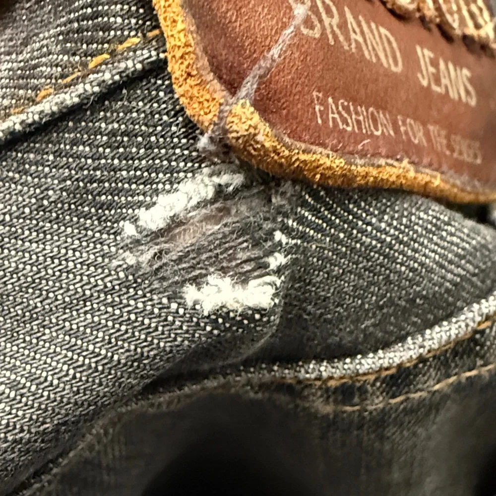 True Religion Rocco Jeans Men’s Sz 31 Distressed Y2K Skater Grunge